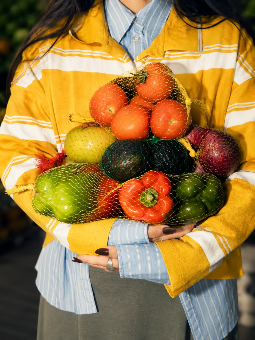 Fresh fruits and vegetables